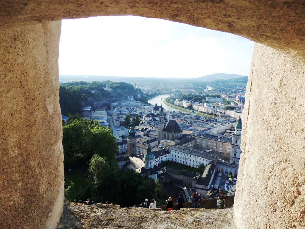 A window on Salzburg