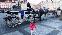 Just arrived in Prague