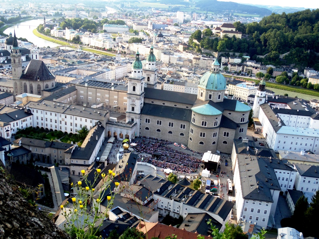 View from the Castle of Salzburg