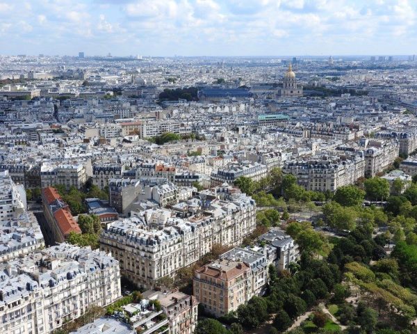 view from the Eiffel Tower of Paris