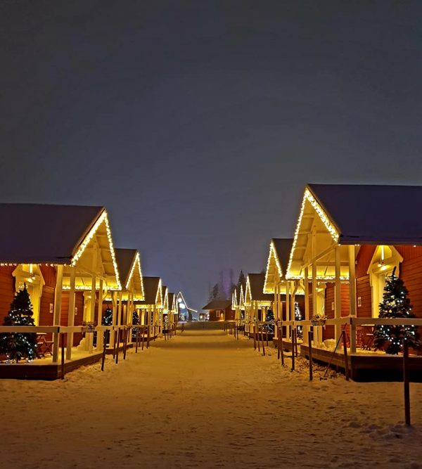 Santa Claus Holiday Village in Rovaniemi Lapland Finland