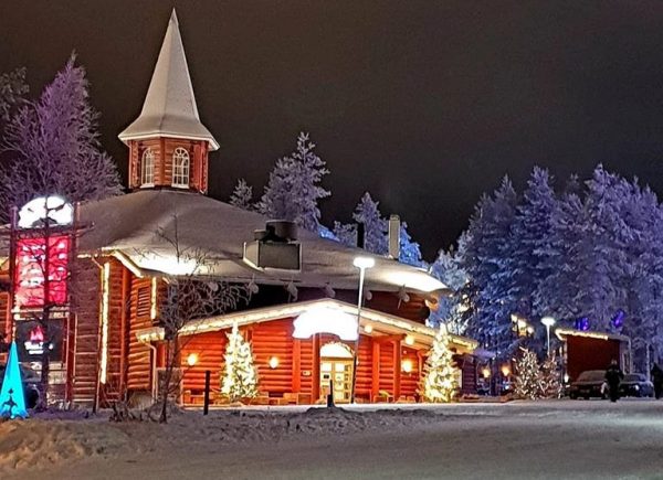 Santa Claus Holiday Village in Rovaniemi, Lapland Finland