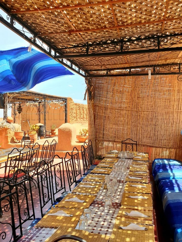 A restaurant in Ouarzazate