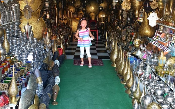 One of a thousand shop in Marrakech