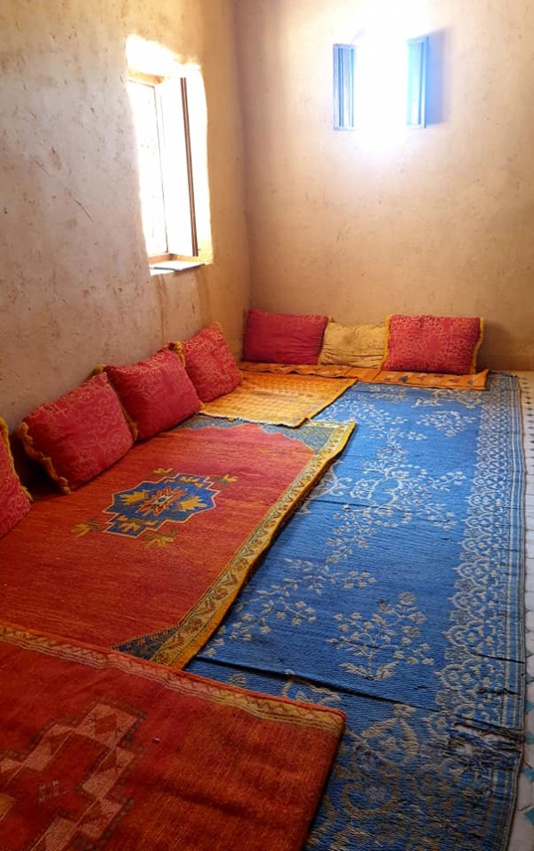 Prayers room in the Kasbah of Ouarzazate