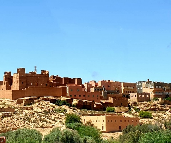 View of the Ksar of Ait-Ben-Haddou