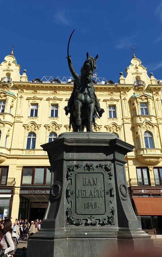 Ban Josip Jelačić in Zagreb