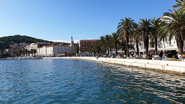 The Riva of Split, Croatia