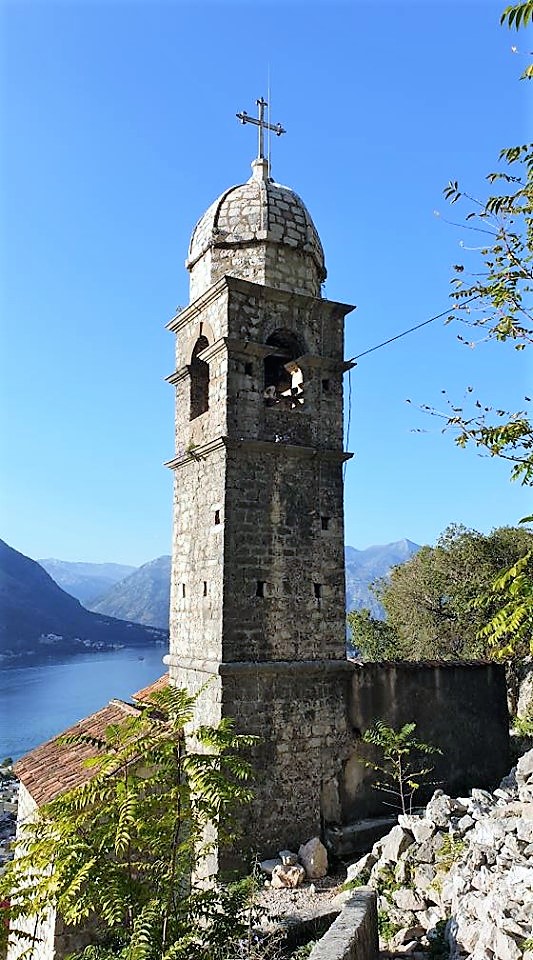View of The Church of Our Lady of Remedy in Kotor