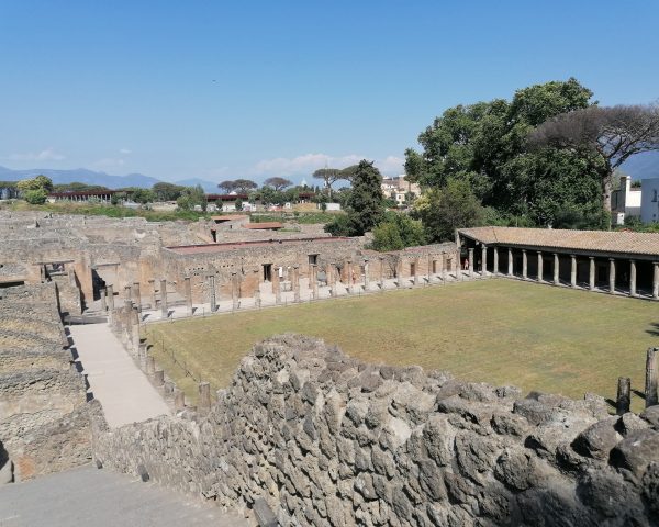 The ruins of Pompei