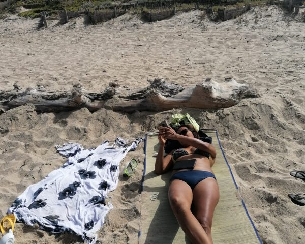 Total relax at Valledoria Beach, Sardinia