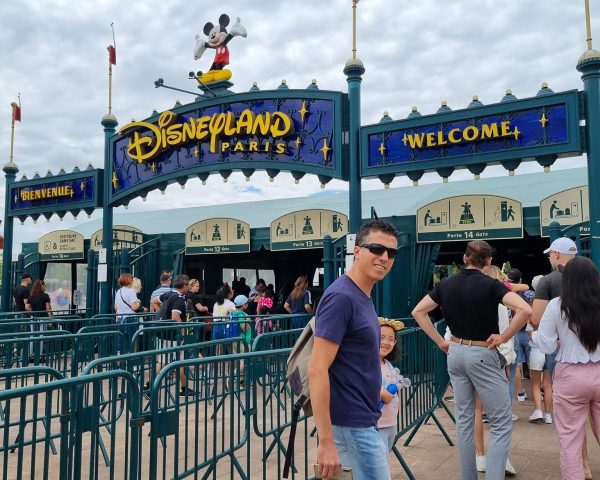 Entrance Gate of Disneyland Paris