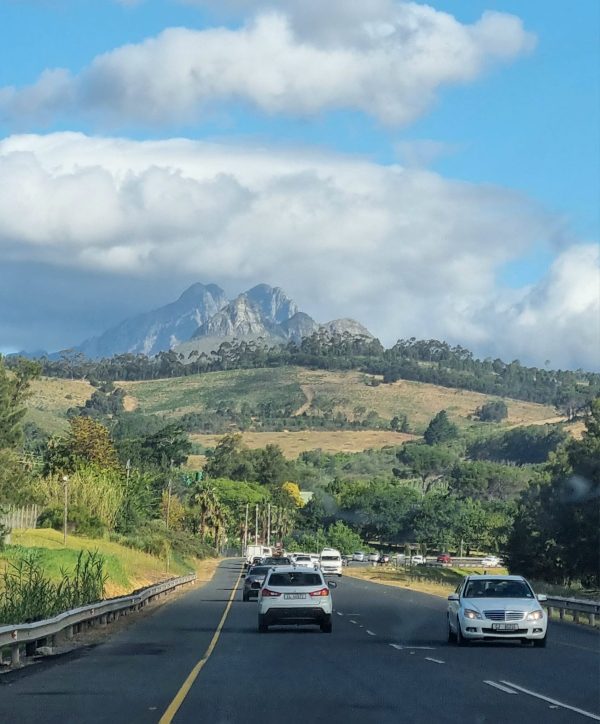 The road to Stellenbosch