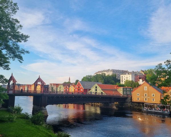 The old bridge of Trondheim