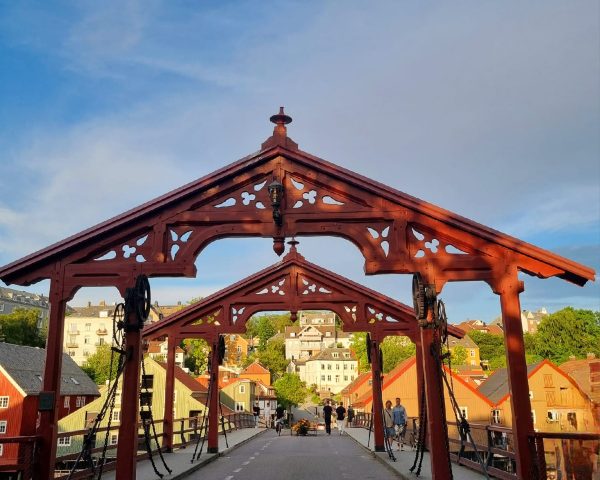 Trondheim's old bridge